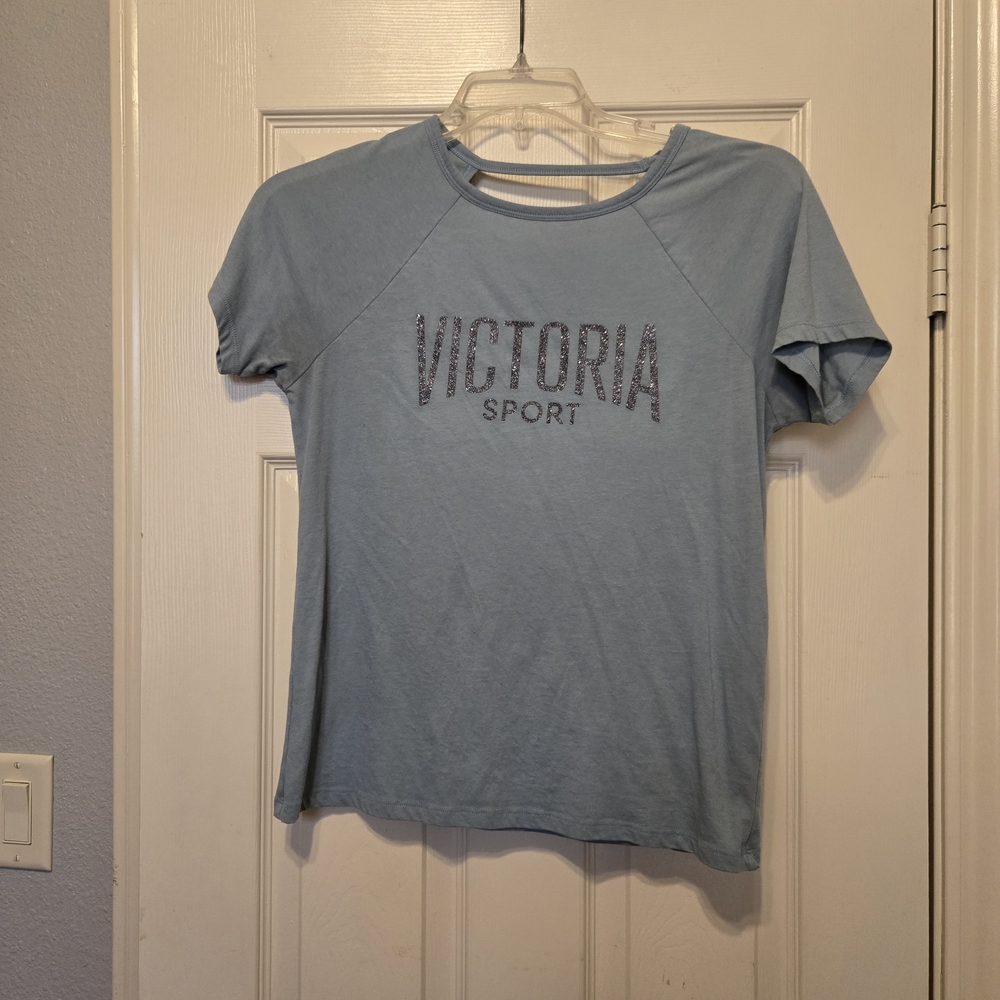 Victoria's Secret Sport Sky Blue Activewear Tee